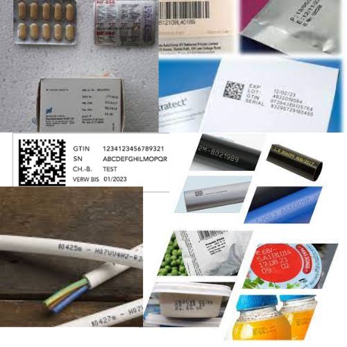 Batch Coding on deferent products. विविध अनुप्रयोग